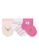 Kit 3 Pares de Meias Bebê Cano Curto Selene 1150-001