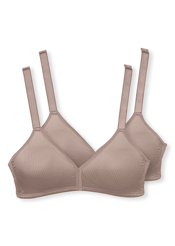 Kit com 2 Sutiãs sem Aro e sem Bojo Moderato Demillus 61100