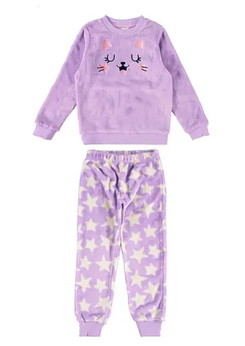 Pijama Infantil Menina Longo Malwee 1000103817
