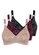 Kit com 3 Sutiãs Sustentação Olimpo Anizete Demillus 61741 Taça B