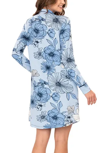 Camisola Feminina Curta com Abertura Podiun 236116