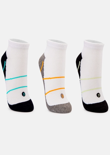 Kit 3 Pares de Meias Esportiva Puket 8565