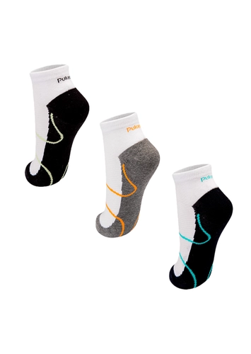 Kit 3 Pares de Meias Esportiva Puket 8565