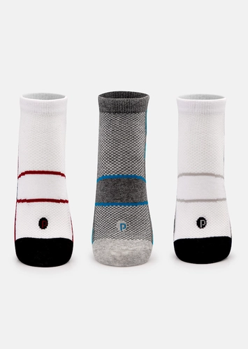 Kit 3 Pares de Meias Esportiva Puket 8565