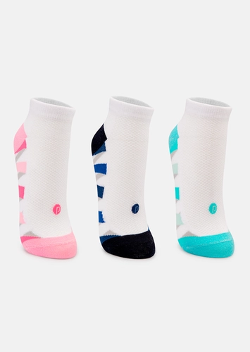 Kit 3 Pares de Meias Esportiva Puket 8565