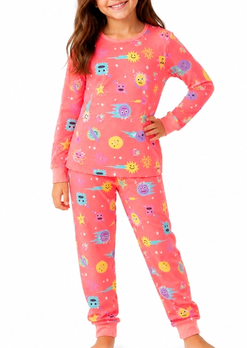 Pijama Infantil Menina Longo Malwee 1000103553