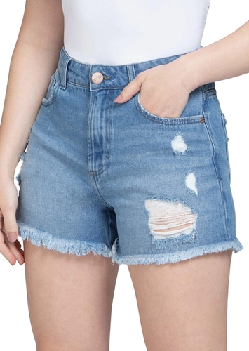 Shorts Feminino Comfort High 1000109869