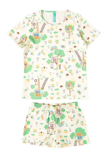 Pijama Infantil Menina Curto Malwee 1000109569