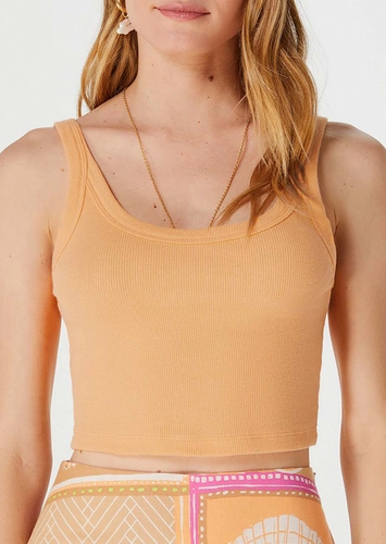 Blusa Feminina Regata Cropped Hering 4akm