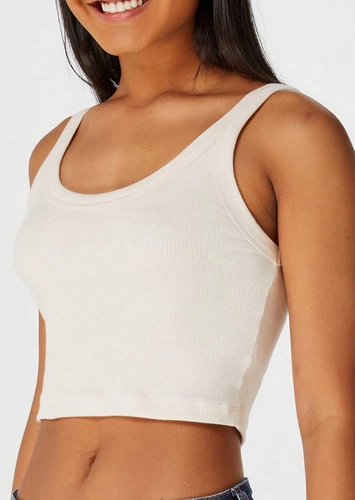 Blusa Feminina Regata Cropped Hering 4akm
