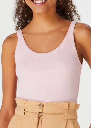 Blusa Feminina Regata Cropped Hering 4akm