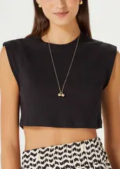 Blusa Feminina Cropped Hering 4h0w