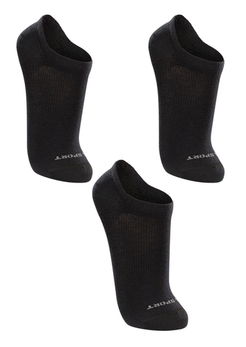 Kit 3 Pares de Meias Esportiva Invisível Lupo 3170-089