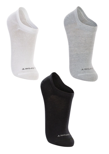 Kit 3 Pares de Meias Esportiva Invisível Lupo 3170-089