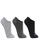 Kit 3 Pares de Meias Esportiva Invisível Lupo 3170-089