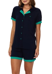 Pijama Feminino Curto com Abertura Podiun 245034