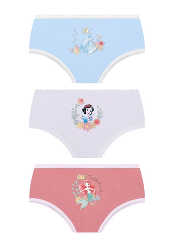Kit com 3 Calcinhas Princesas Lupo 18201-089