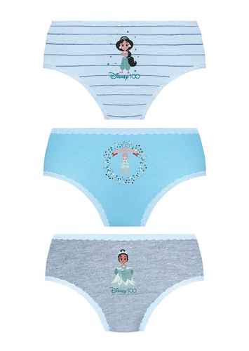 Kit com 3 Calcinhas Princesas Lupo 18201-089