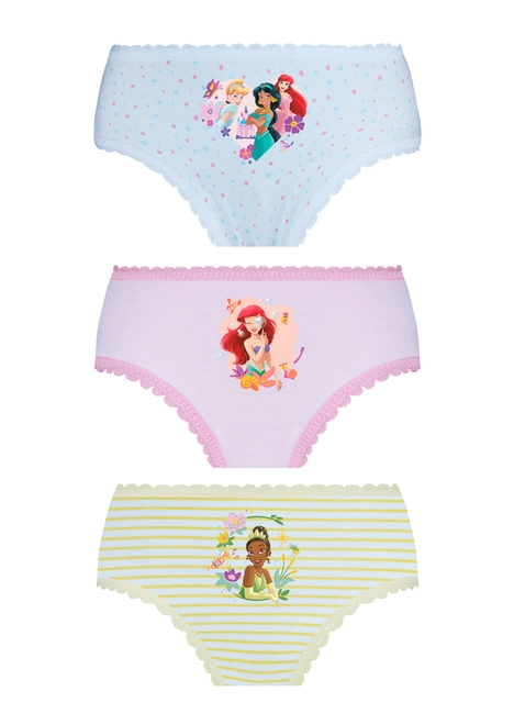 Kit com 3 Calcinhas Princesas Lupo 18201-089