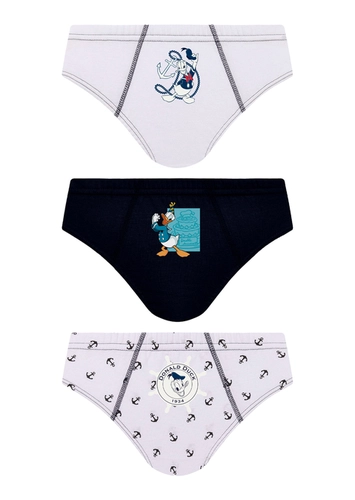 Kit com 3 Cuecas Infantil Slip Mickey Mouse Lupo 111-089