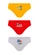 Kit com 3 Cuecas Infantil Slip Mickey Mouse Lupo 111-089