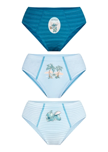 Kit com 3 Cuecas Infantil Slip Stitch Lupo 18300-089