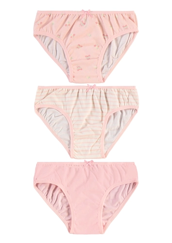 Kit com 3 Calcinhas Infantil Malwee 1000111571