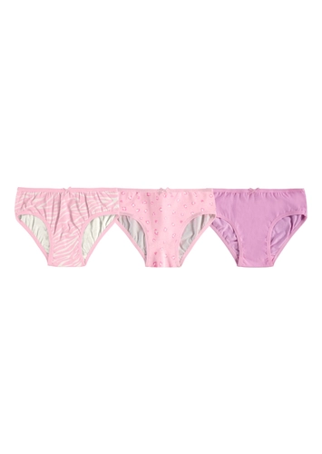Kit com 3 Calcinhas Infantil Malwee 1000111571