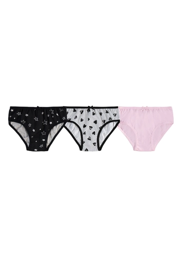 Kit com 3 Calcinhas Infantil Malwee 1000111571
