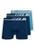 Kit com 3 Cuecas Boxer Lupo 671-002