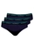 Kit com 3 Cuecas Slip Zorba 0764