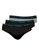 Kit com 3 Cuecas Slip Zorba 0764