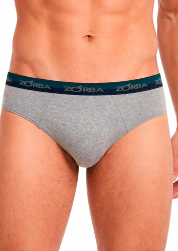 Kit com 4 Cuecas Slip Zorba 0764