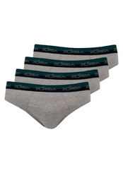 Kit com 4 Cuecas Slip Zorba 0764