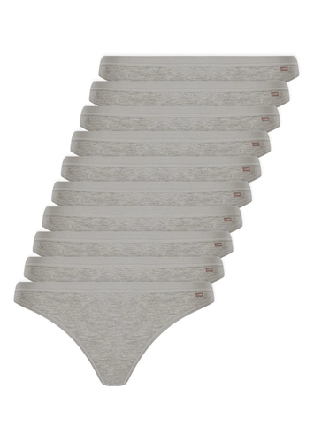 Kit com 10 Calcinhas Tanga Loba 40354-001