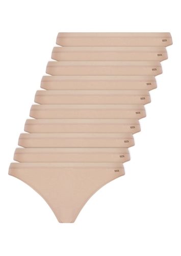 Kit com 10 Calcinhas Tanga Loba 40354-001