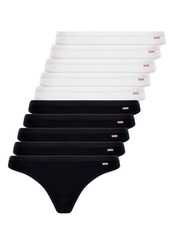 Kit com 10 Calcinhas Tanga Loba 40354-001