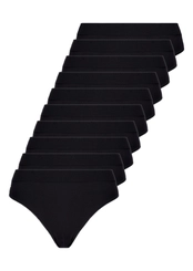 Kit com 10 Calcinhas Básica Biquíni Loba 40300-001