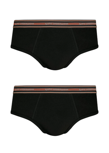 Kit com 2 Cuecas Slip Lupo 524-088
