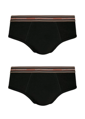 Kit com 2 Cuecas Slip Lupo 524-088