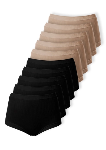 Kit com 10 Calcinhas Alta Bourbon Demillus 26406
