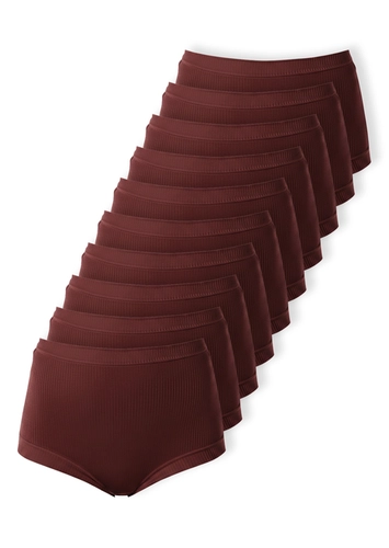 Kit com 10 Calcinhas Alta Bourbon Demillus 26406