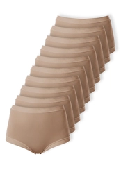 Kit com 10 Calcinhas Alta Bourbon Demillus 26406