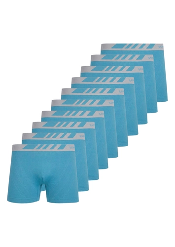 Kit com 10 Cuecas Boxer Lupo 671-002