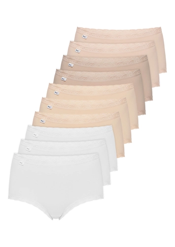 Kit com 10 Calcinhas Alta Star Max Triumph 24649