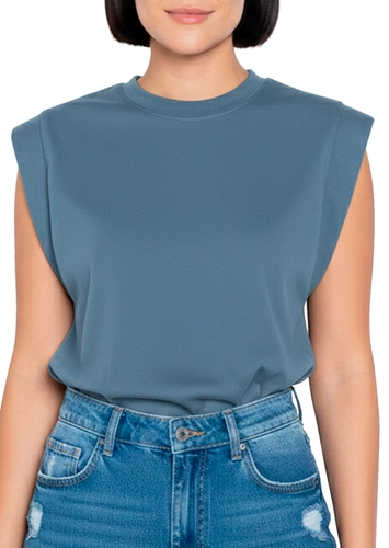 Camiseta Feminina Muscle Tee Enfim 1000117318