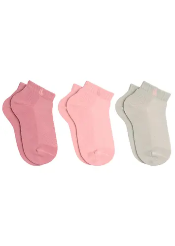 Kit 3 Pares de Meias Infantil Cano Curto Lupo 2725-089
