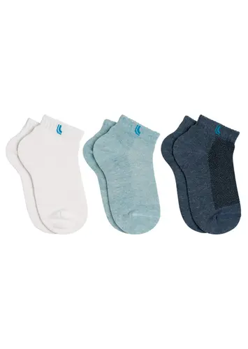 Kit 3 Pares de Meias Infantil Cano Curto Lupo 2725-089