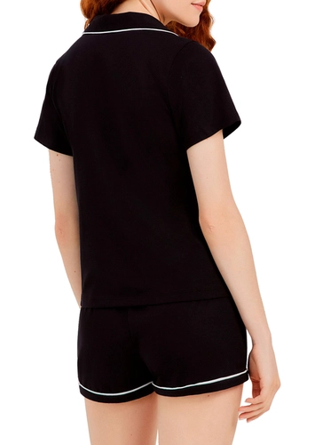 Pijama Feminino Curto com Abertura Hering 7cyg