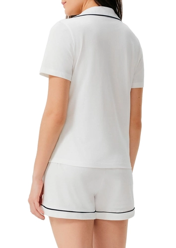 Pijama Feminino Curto com Abertura Hering 7cyg